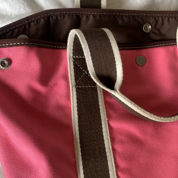 NWT! j crew canvas bag in pink - Picture 2 of 8